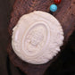 Ivory Demon Buddha Pendant