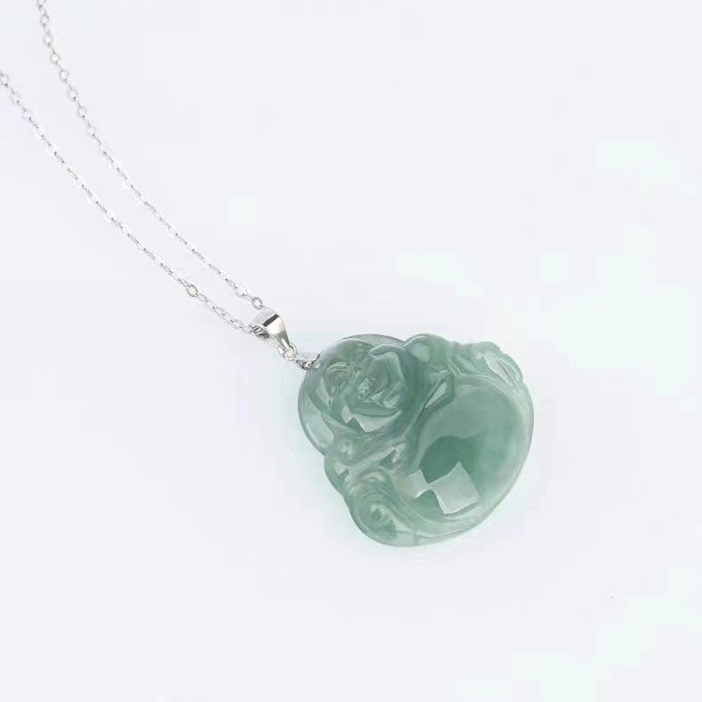 Jade Buddha Amulet