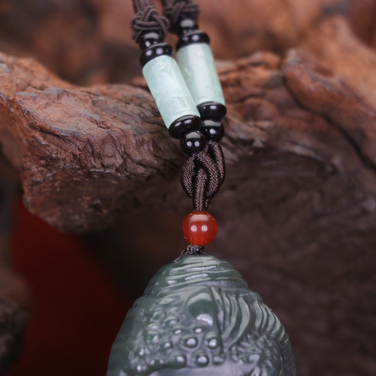 Jade Buddha Necklace