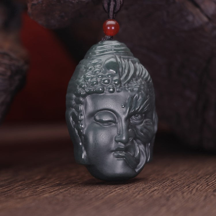 Jade Buddha Necklace