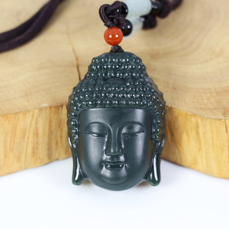 Jade Buddha Pendant