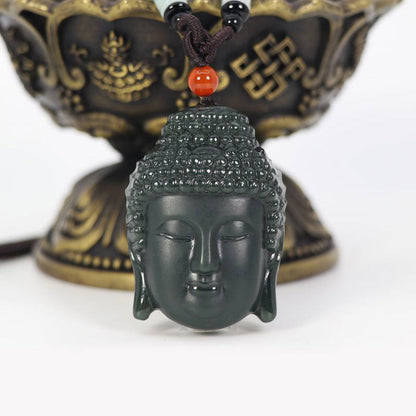 Jade Buddha Pendant