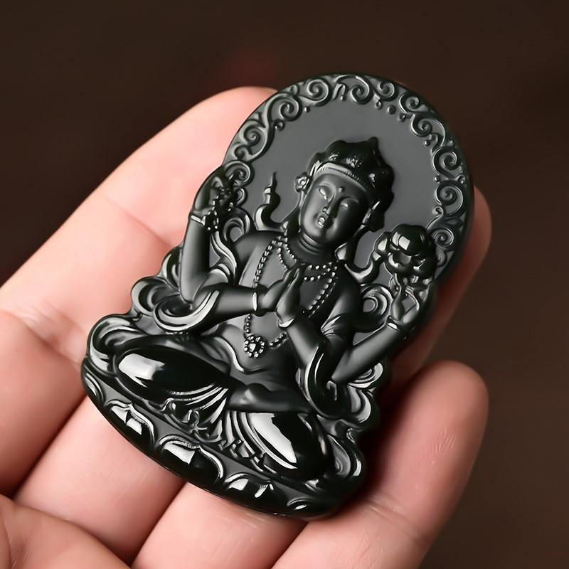 Jade Guanyin Pendant