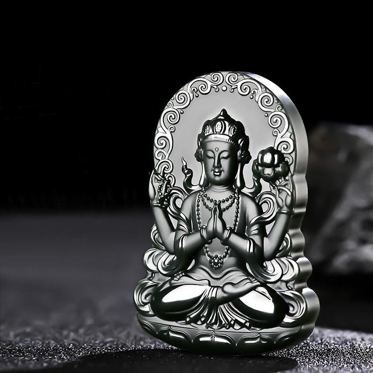 Jade Guanyin Pendant