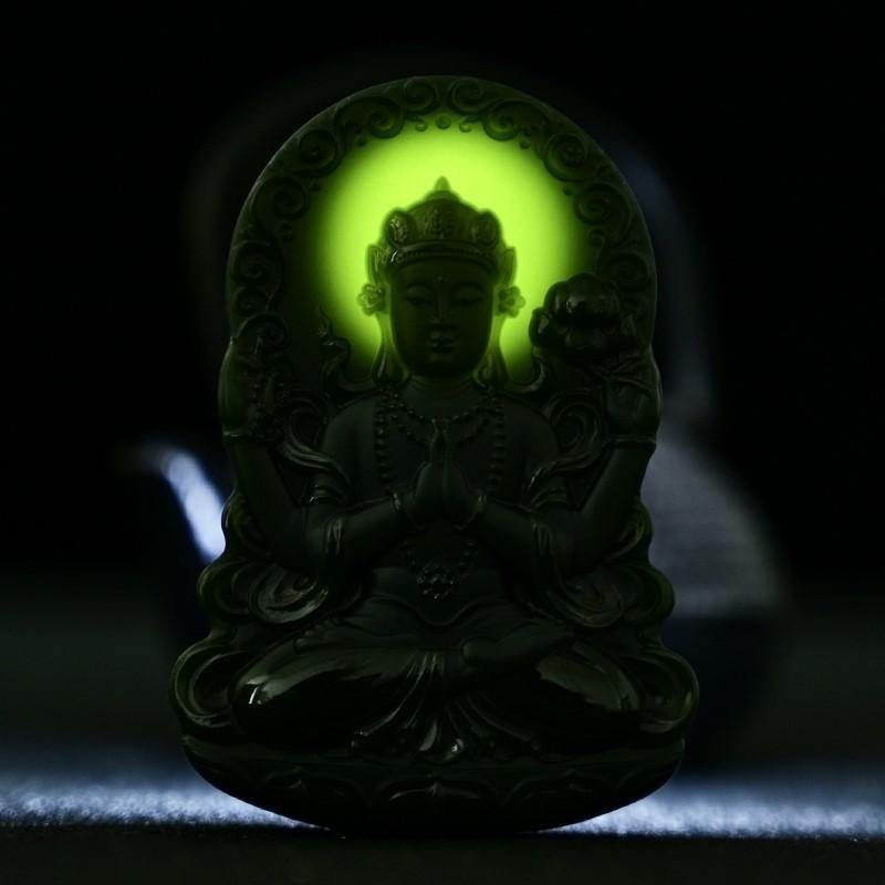 Jade Guanyin Pendant