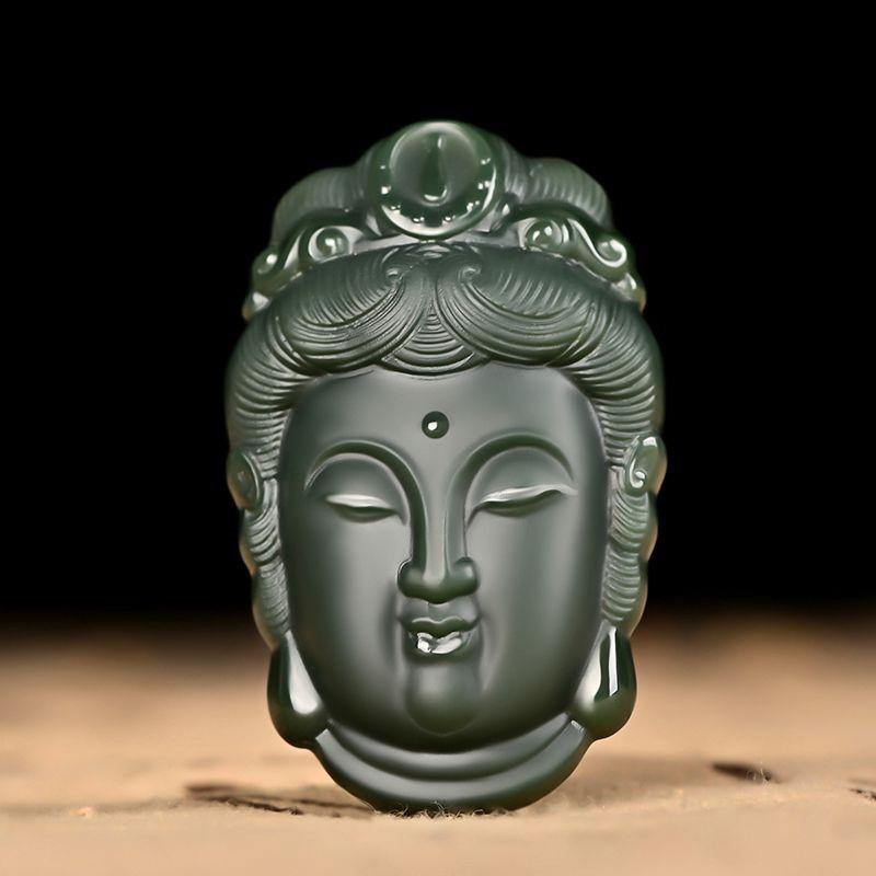 Jade Guanyin Pendant