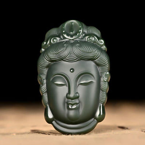 Jade Guanyin Pendant