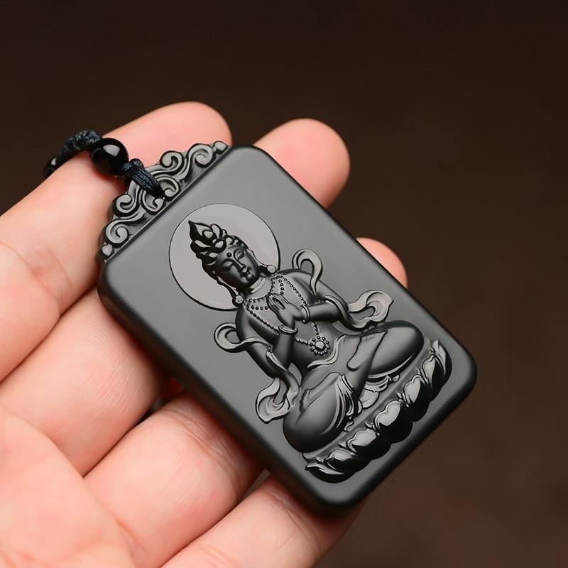 Jade Quan Yin Pendant