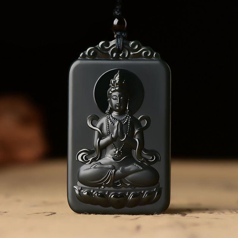 Jade Quan Yin Pendant