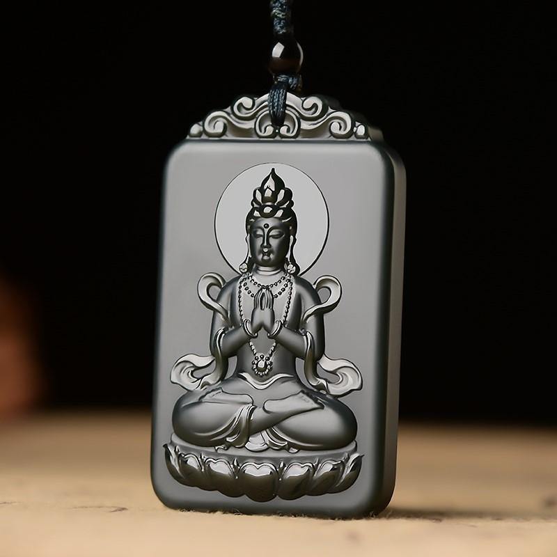 Jade Quan Yin Pendant