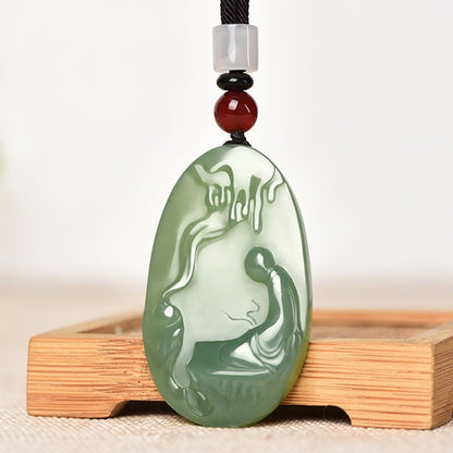 Jadeite Buddha Pendant