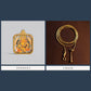 Square-Framed Jambala Thangka Pendant