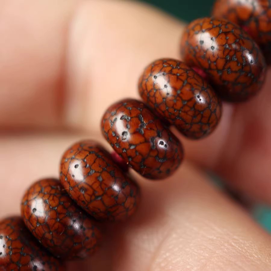 Large Antique Tibetan Lotus Seed Mala