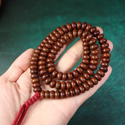 Large Antique Tibetan Lotus Seed Mala