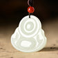 Laughing Buddha Jade Necklace