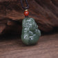 Laughing Buddha Jade Necklace