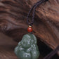 Laughing Buddha Jade Necklace