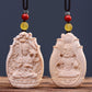 Limitless Compassion Real Ivory Kokuza Bosatsu Pendant