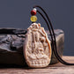 Limitless Compassion Real Ivory Kokuza Bosatsu Pendant