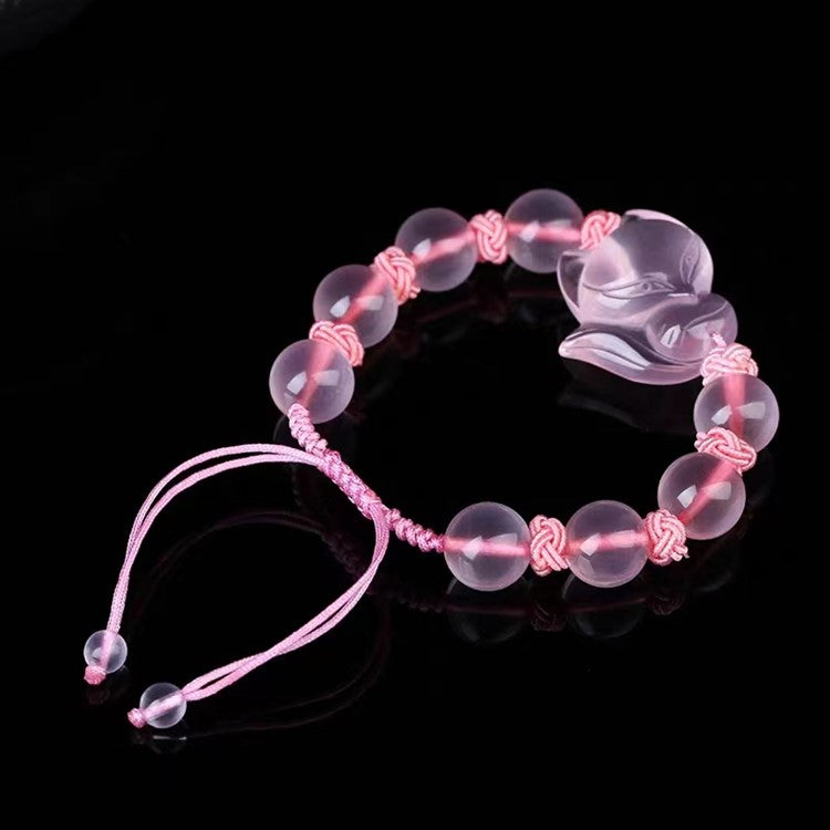 Pink Crystal Inari Bracelet