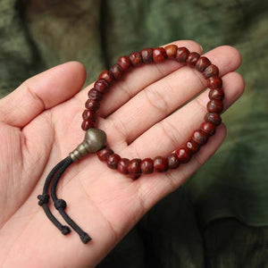 Antique Tibetan Small Bodhi Seed Wrist Mala