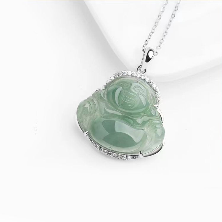 Authentic Jade Buddha Pendant