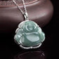 Genuine Green Jade Buddha Pendant