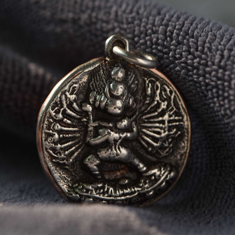 Mini Vajrapani Buddha Pendant