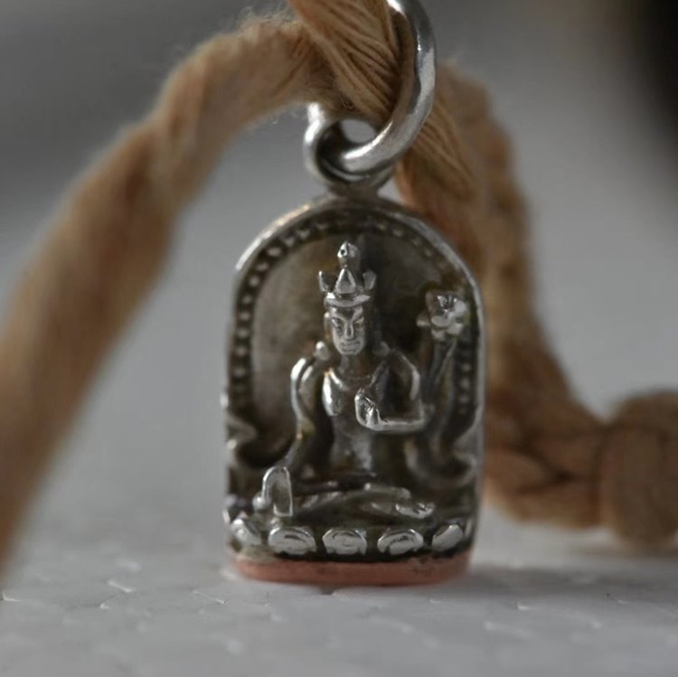 Mini White Tara Pendant