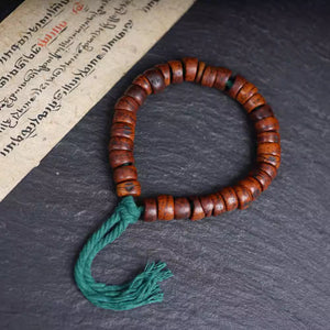 Rare Antique Tibetan Bodhiseed Wrist Mala