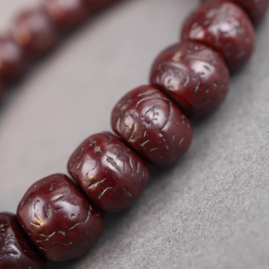 Old Tibetan Bodhi Seed Mala Prayer Beads-Mantrapiece