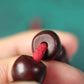 Antique Tibetan Well Aged Red Bodhi Seed Mala-Mantrapiece