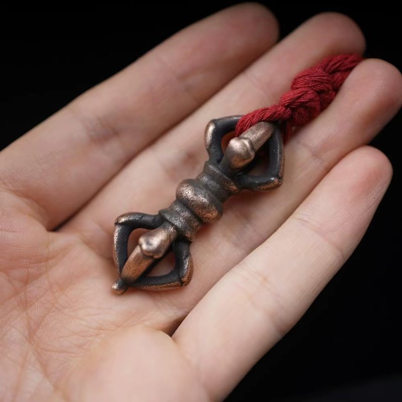 Old Tibetan Aged Tibetan Vajra Talisman