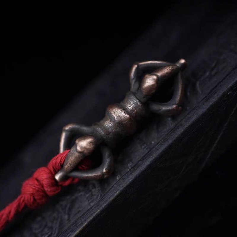 Old Tibetan Aged Tibetan Vajra Talisman