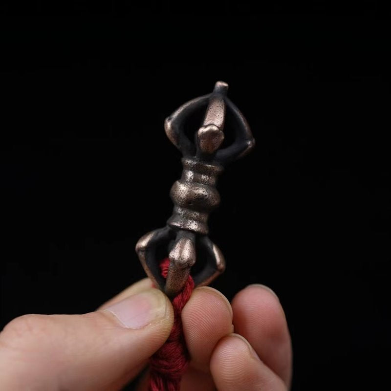 Old Tibetan Aged Tibetan Vajra Talisman