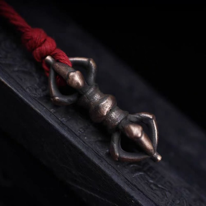 Old Tibetan Aged Tibetan Vajra Talisman