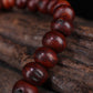 Antique Tibetan Red Bodhi Beads Wrist Mala