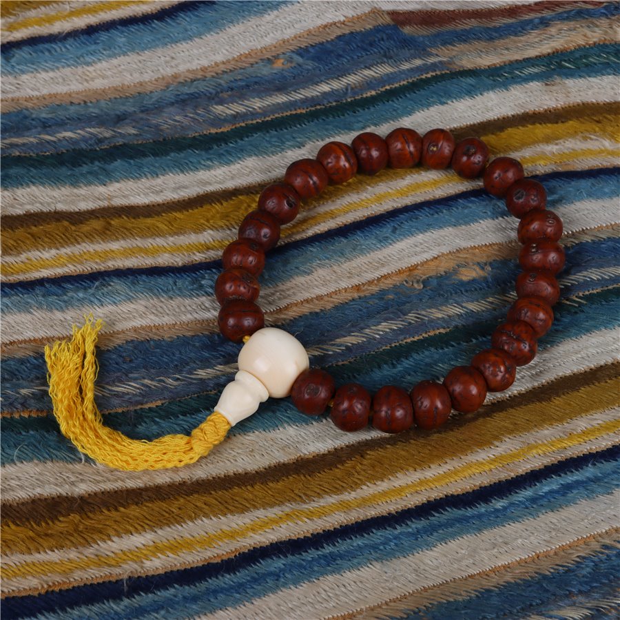 Antique Tibetan Bodhi Seed Rosary Beads