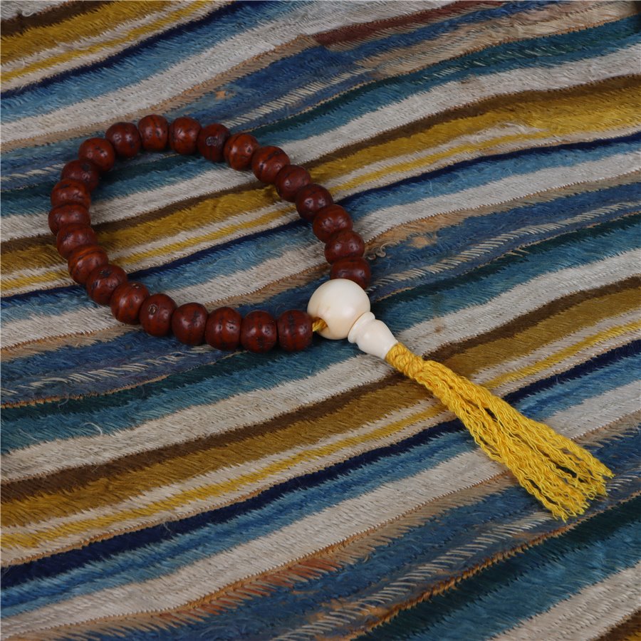 Antique Tibetan Bodhi Seed Rosary Beads