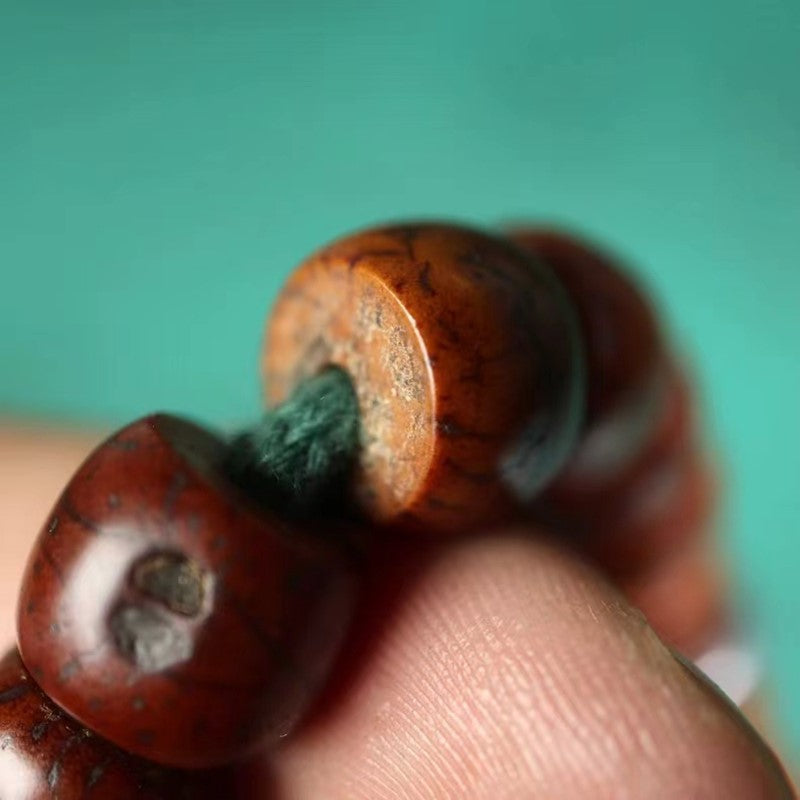 Old Tibetan Bodhi Seed Wrist Mala