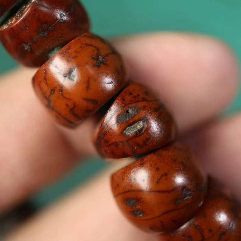 Old Tibetan Bodhi Seed Wrist Mala