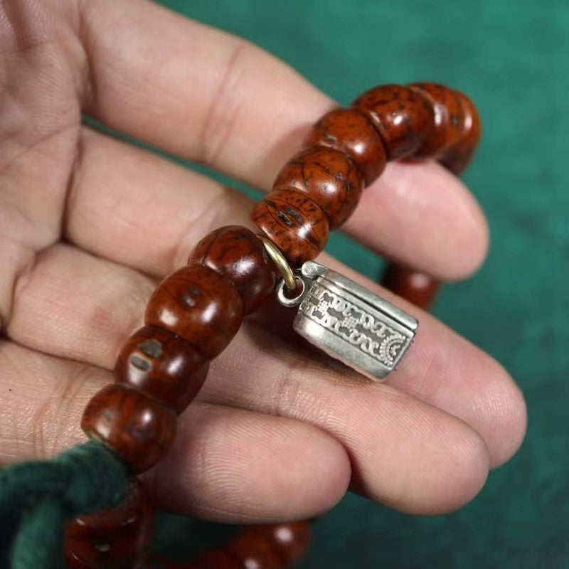 Old Tibetan Bodhi Seed Wrist Mala
