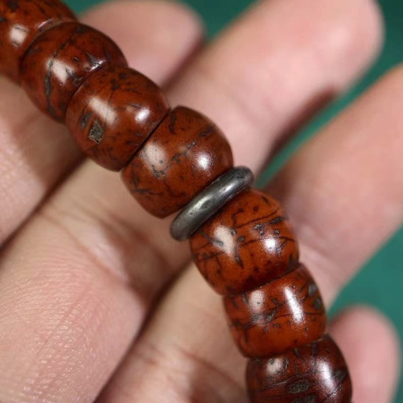 Old Tibetan Bodhi Seed Wrist Mala