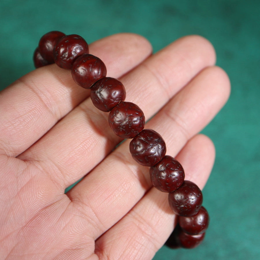 Old Tibetan Bodhi Seed Wrist Mala