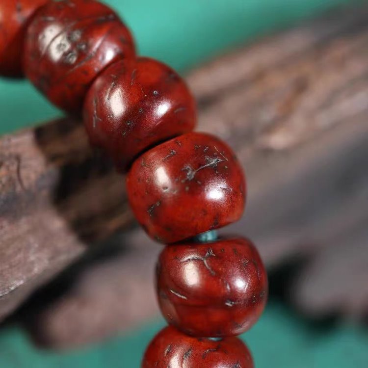 Old Tibetan Bodhi Seed Wrist Mala