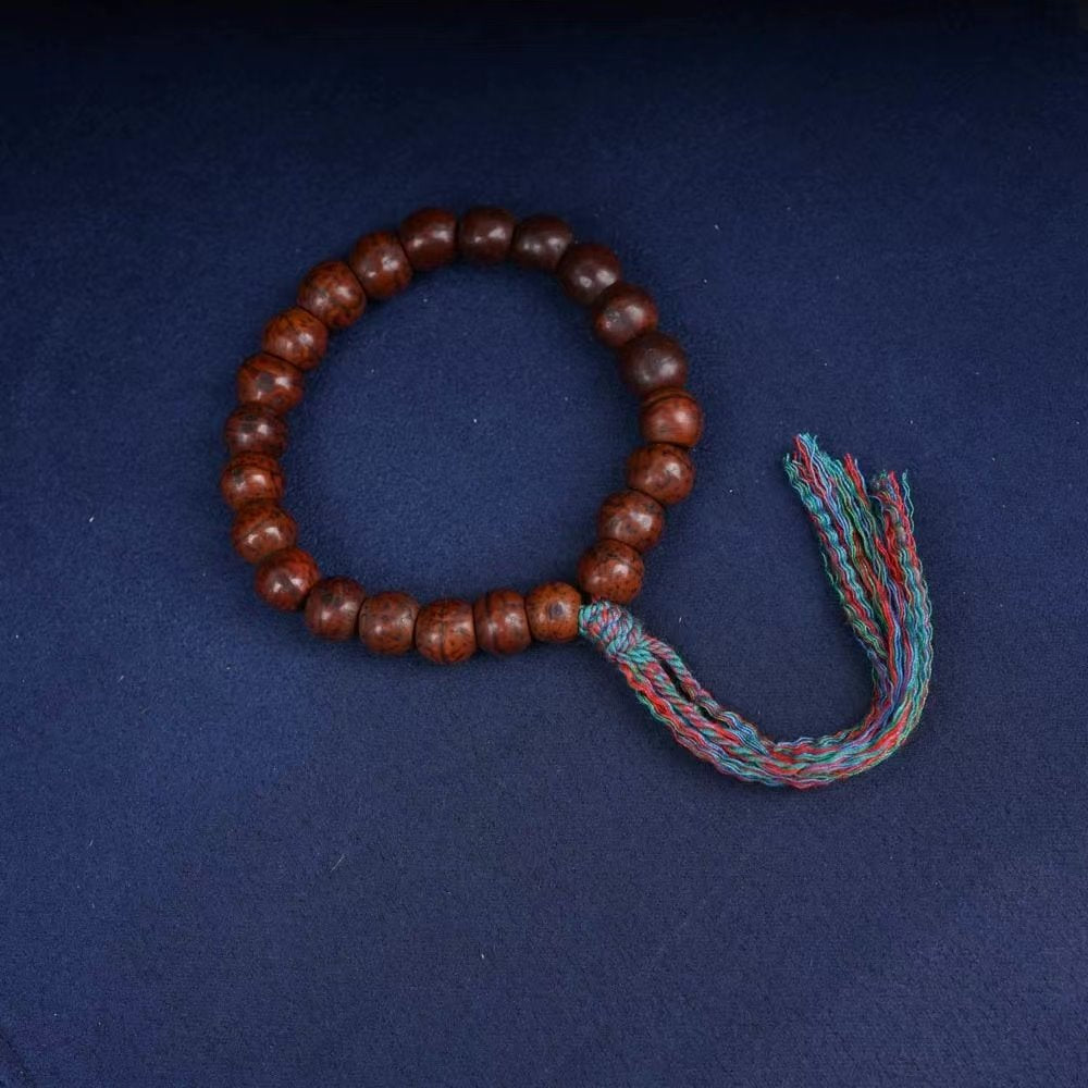 Old Tibetan Bodhi Seed Wrist Mala
