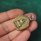 Old Tibetan Brass Prayer Pendant-Mantrapiece