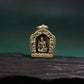 Vintage Tibetan Brass Prayer Pendant