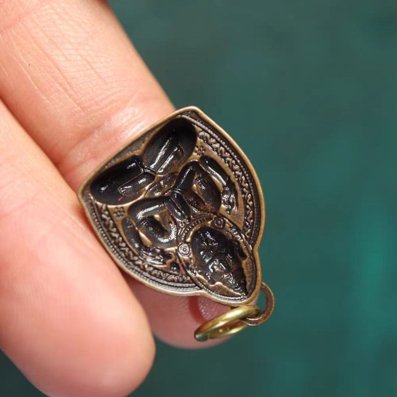 Old Tibetan Chenrezig Pendant