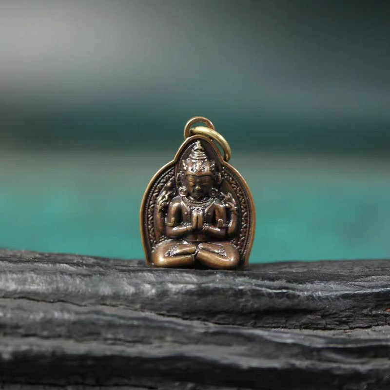 Old Tibetan Chenrezig Pendant